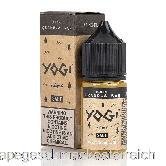 Original Müsliriegel – Yogi Salts E-Liquid – 30 Ml, 35 Mg Vape-Geschmack